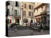 Old Town, Vieil Antibes, Antibes, Cote D'Azur, French Riviera, Provence, France, Europe-Wendy Connett-Stretched Canvas