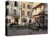 Old Town, Vieil Antibes, Antibes, Cote D'Azur, French Riviera, Provence, France, Europe-Wendy Connett-Stretched Canvas