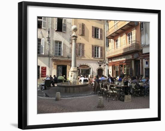 Old Town, Vieil Antibes, Antibes, Cote D'Azur, French Riviera, Provence, France, Europe-Wendy Connett-Framed Photographic Print