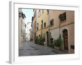 Old Town, Vieil Antibes, Antibes, Cote D'Azur, French Riviera, Provence, France, Europe-Wendy Connett-Framed Photographic Print