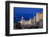 Old Town Walls at Dusk, UNESCO World Heritage Site, Dubrovnik, Dalmatia, Croatia, Europe-Frank Fell-Framed Photographic Print