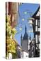 Old Town with Blauer Turm Tower, Bad Wimpfen, Neckartal Valley, Baden Wurttemberg, Germany, Europe-Marcus Lange-Stretched Canvas