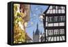 Old Town with Blauer Turm Tower, Bad Wimpfen, Neckartal Valley, Baden Wurttemberg, Germany, Europe-Marcus Lange-Framed Stretched Canvas