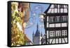 Old Town with Blauer Turm Tower, Bad Wimpfen, Neckartal Valley, Baden Wurttemberg, Germany, Europe-Marcus Lange-Framed Stretched Canvas