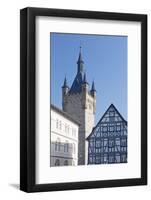 Old Town with Blauer Turm Tower, Bad Wimpfen, Neckartal Valley, Baden Wurttemberg, Germany, Europe-Marcus Lange-Framed Photographic Print