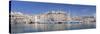 Old Town with Castle and Harbour, Gallipoli, Lecce Province, Salentine Peninsula, Puglia-Markus Lange-Stretched Canvas
