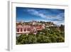 Old Town with Cathedral and Castle, Silves, Algarve, Portugal-Sabine Lubenow-Framed Photographic Print