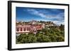 Old Town with Cathedral and Castle, Silves, Algarve, Portugal-Sabine Lubenow-Framed Photographic Print