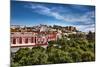Old Town with Cathedral and Castle, Silves, Algarve, Portugal-Sabine Lubenow-Mounted Photographic Print