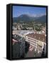 Old Town with Goldenes Dachl, Innsbruck, Austria-Hans Peter Merten-Framed Stretched Canvas