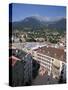 Old Town with Goldenes Dachl, Innsbruck, Austria-Hans Peter Merten-Stretched Canvas