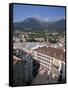 Old Town with Goldenes Dachl, Innsbruck, Austria-Hans Peter Merten-Framed Stretched Canvas