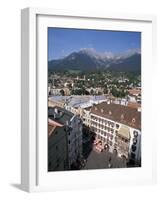 Old Town with Goldenes Dachl, Innsbruck, Austria-Hans Peter Merten-Framed Photographic Print