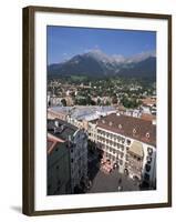 Old Town with Goldenes Dachl, Innsbruck, Austria-Hans Peter Merten-Framed Photographic Print