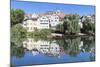 Old Town with Holderlinturm Tower and Stiftskirche Church Reflecting in the Neckar River-Markus-Mounted Photographic Print