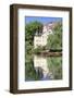 Old Town with Holderlinturm Tower Reflected in the Neckar River-Markus-Framed Photographic Print