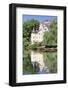 Old Town with Holderlinturm Tower Reflected in the Neckar River-Markus-Framed Photographic Print