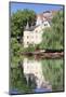 Old Town with Holderlinturm Tower Reflected in the Neckar River-Markus-Mounted Photographic Print
