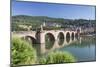 Old town with Karl-Theodor-Bridge (Old Bridge), Heilig Geist Church and Castle, Germany-Markus Lange-Mounted Photographic Print