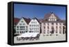 Old Town with Market Place and Town Hall-Markus-Framed Stretched Canvas