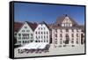 Old Town with Market Place and Town Hall-Markus-Framed Stretched Canvas