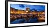 Old Town with Old Harbor and Eglise Saint-Jean-Baptiste De Bastia-null-Framed Photographic Print