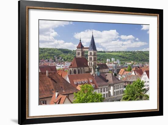 Old Town with St. Dionysius Church (Stadtkirche St. Dionys)-Markus Lange-Framed Photographic Print