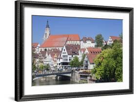 Old Town with Stiftskirche Church and the Neckar River-Markus-Framed Photographic Print