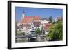 Old Town with Stiftskirche Church and the Neckar River-Markus-Framed Photographic Print