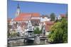 Old Town with Stiftskirche Church and the Neckar River-Markus-Mounted Photographic Print
