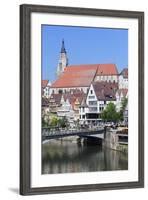 Old Town with Stiftskirche Church and the Neckar River-Markus-Framed Photographic Print