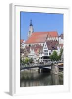 Old Town with Stiftskirche Church and the Neckar River-Markus-Framed Photographic Print