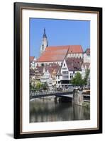 Old Town with Stiftskirche Church and the Neckar River-Markus-Framed Photographic Print