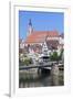 Old Town with Stiftskirche Church and the Neckar River-Markus-Framed Photographic Print