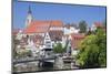 Old Town with Stiftskirche Church and the Neckar River-Markus-Mounted Photographic Print