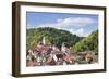 Old Town with Stiftskirche Heilig Kreuz Collegiate Church, Horb Am Neckar, Black Forest-Marcus Lange-Framed Photographic Print