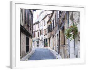 Old Town with Stone and Wooden Beam Houses, Bergerac, Dordogne, France-Per Karlsson-Framed Photographic Print