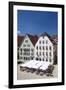 Old Town with Street Cafe on the Market Place-Markus-Framed Photographic Print