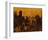 Old Town-Rabi Khan-Framed Art Print