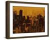 Old Town-Rabi Khan-Framed Art Print