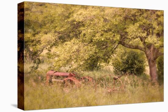 Old Tractor I-Kathy Mahan-Stretched Canvas