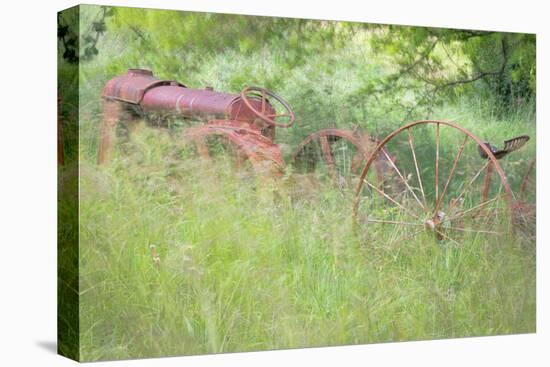 Old Tractor II-Kathy Mahan-Stretched Canvas