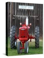 Old tractor, Indiana, USA-Anna Miller-Stretched Canvas