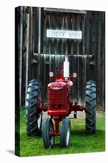 old tractor, Indiana, USA-Anna Miller-Stretched Canvas