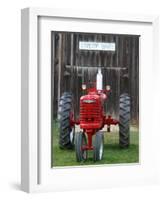 Old tractor, Indiana, USA-Anna Miller-Framed Photographic Print