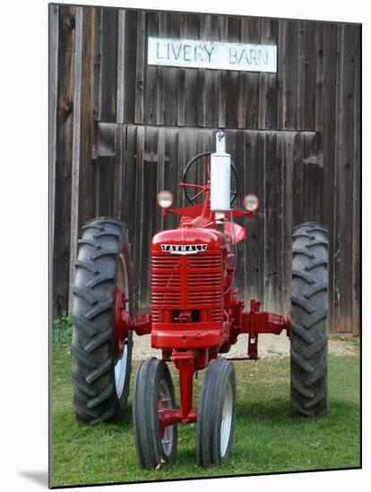 Old tractor, Indiana, USA-Anna Miller-Mounted Photographic Print