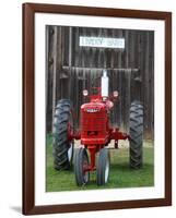 Old tractor, Indiana, USA-Anna Miller-Framed Photographic Print