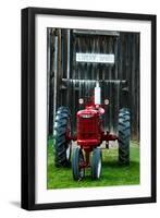 old tractor, Indiana, USA-Anna Miller-Framed Photographic Print