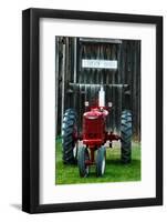 old tractor, Indiana, USA-Anna Miller-Framed Photographic Print