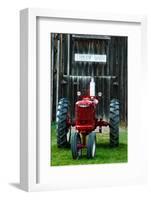 old tractor, Indiana, USA-Anna Miller-Framed Photographic Print